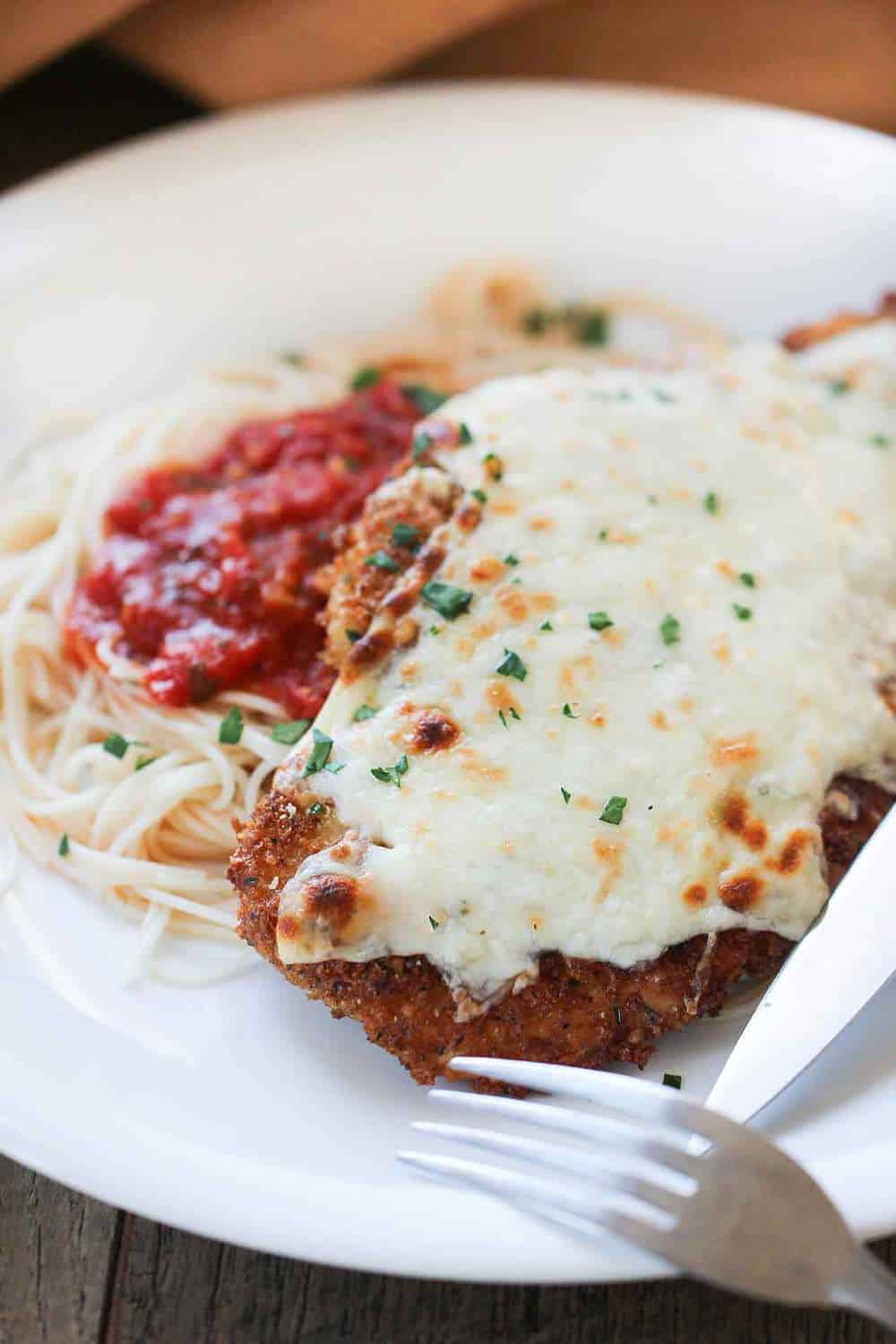 Authentic Chicken Parmigiana - How To Feed A Loon