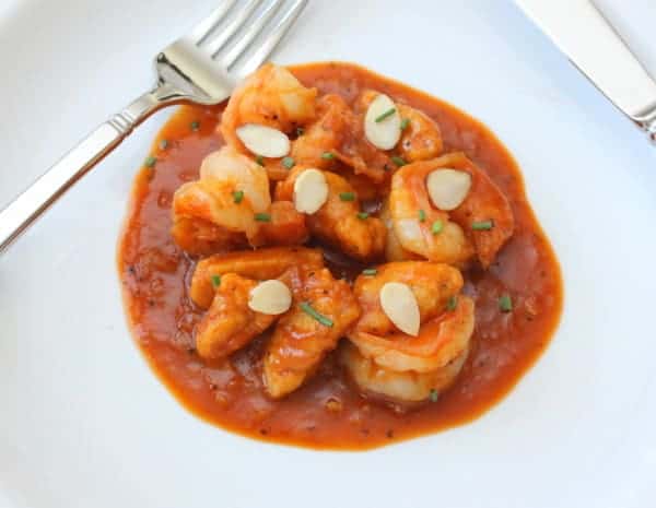Pumpkin Gnocchi with Shrimp