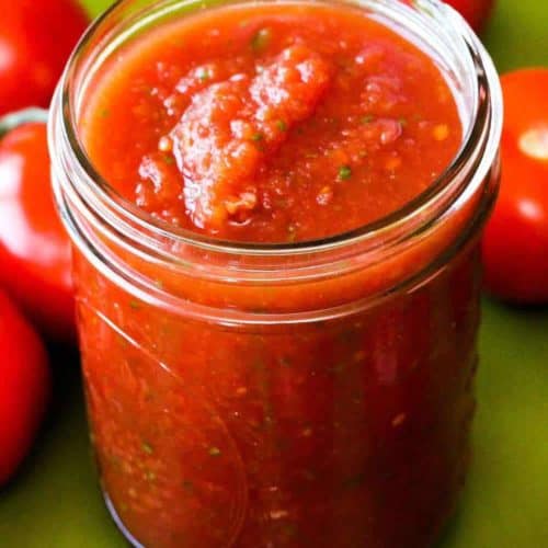 Restaurant-quality salsa
