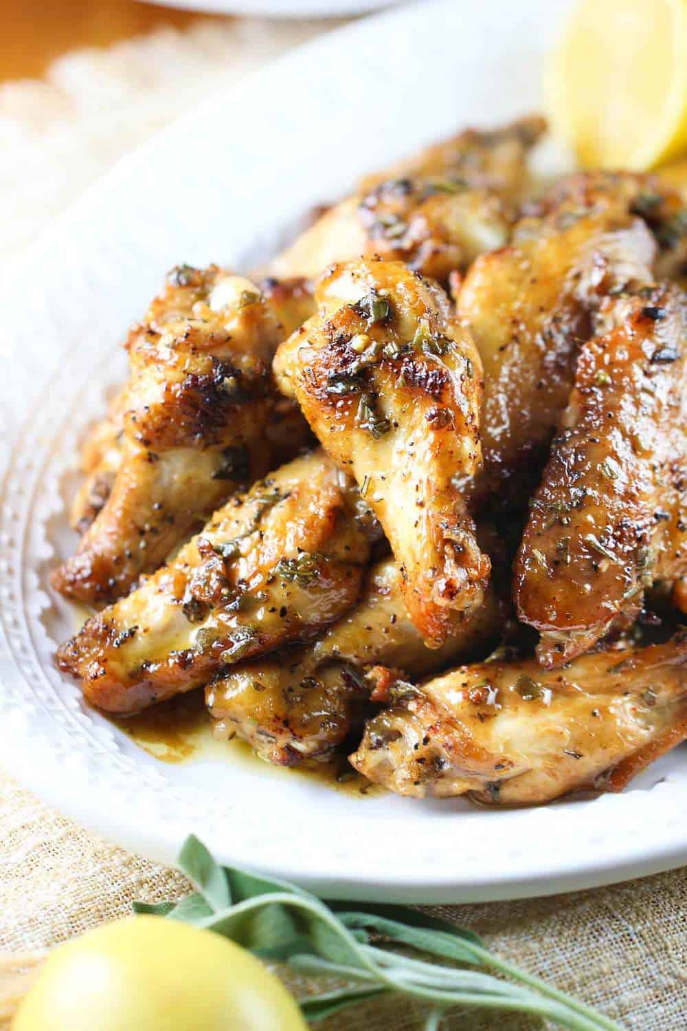 Italain-Style Chicken wings recipe