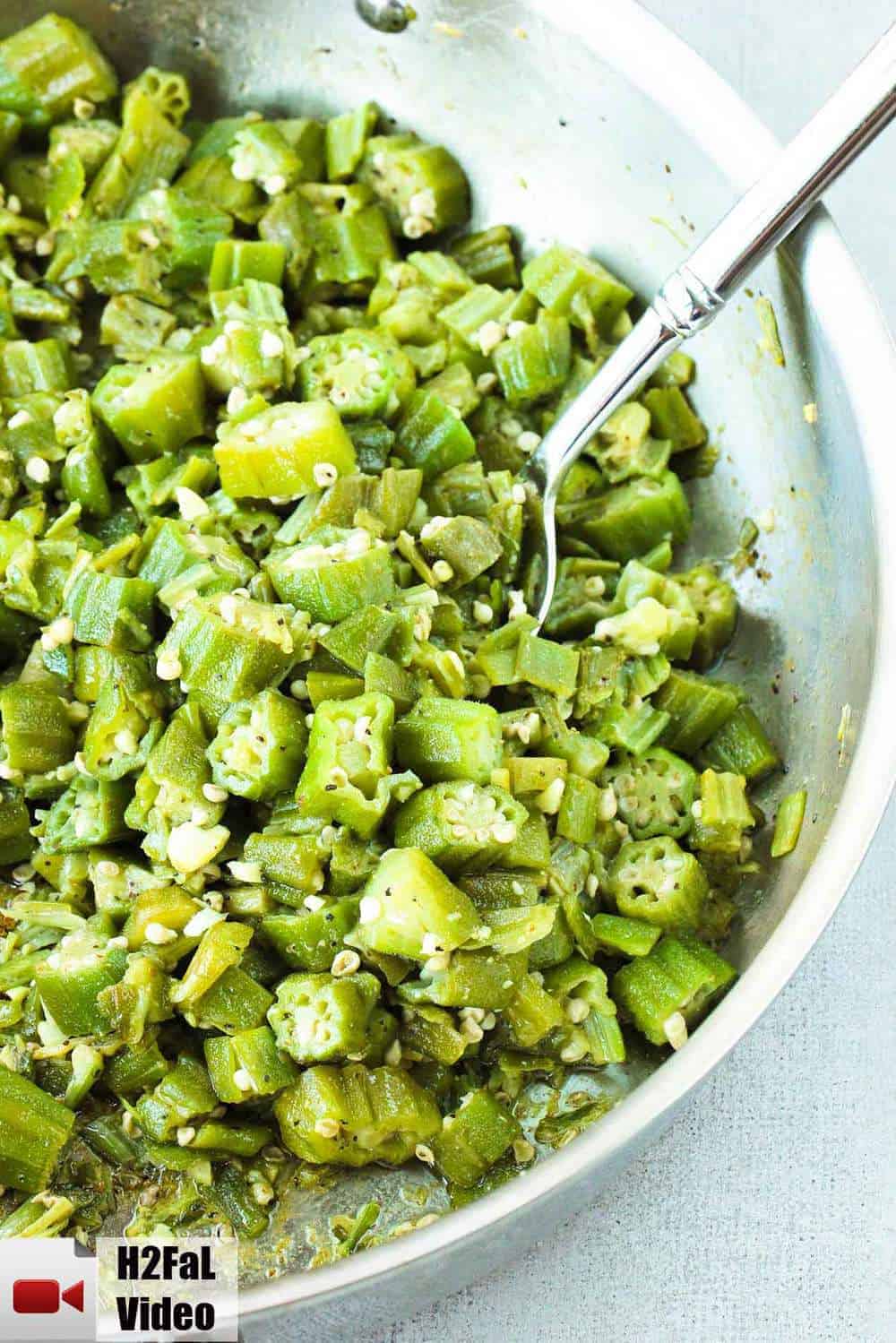 BestEver Skillet Okra with Garlic How To Feed A Loon