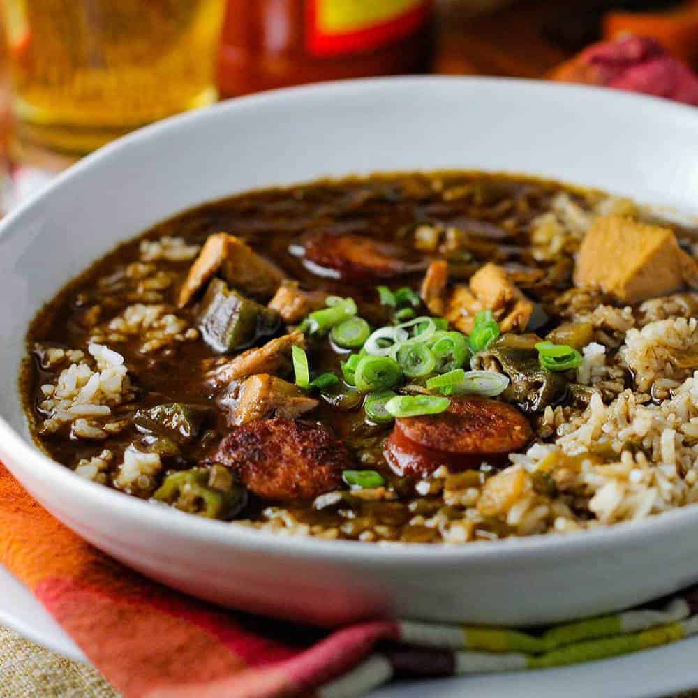 Chicken and Sausage Gumbo Image