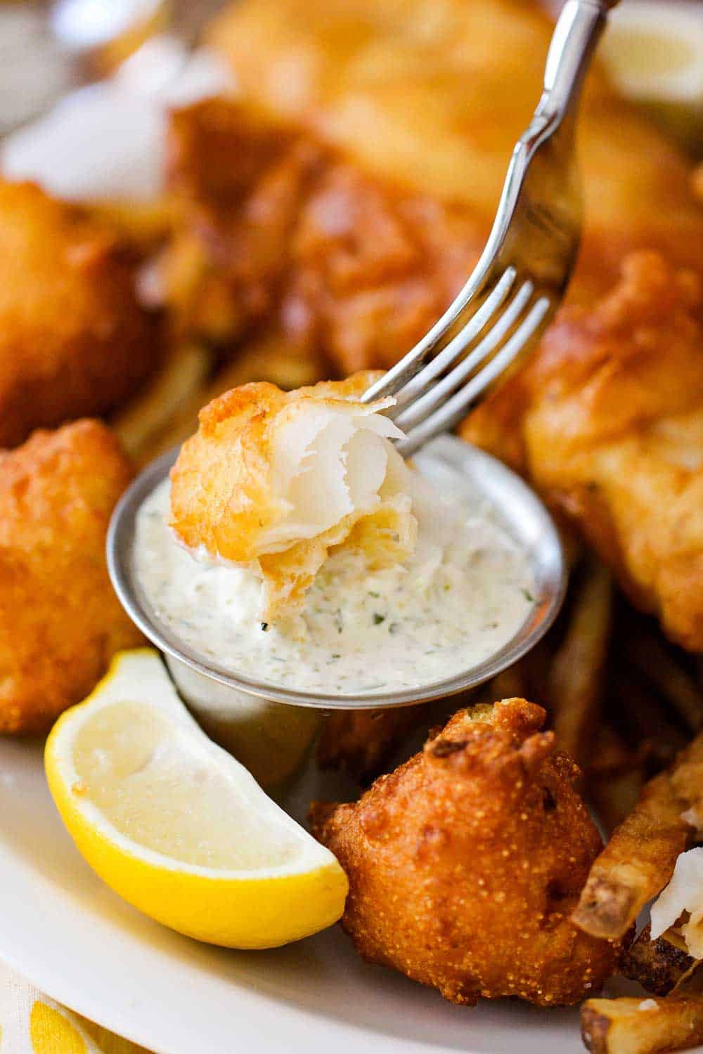 Proper British Fish and Chips - Fork and Twist