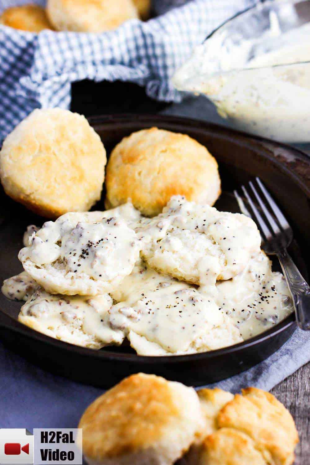 Southern Biscuits and Gravy | How to Feed a Loon