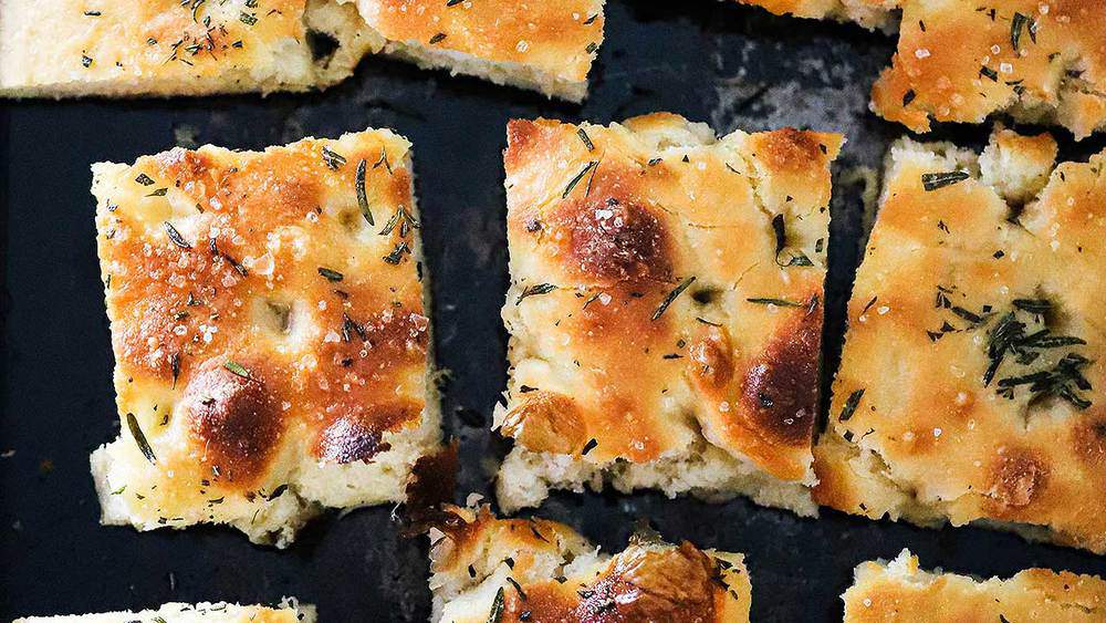 Focaccia with Rosemary and Olive Oil (With Video) How To Feed A Loon