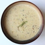 Cream of mushroom soup - from scratch