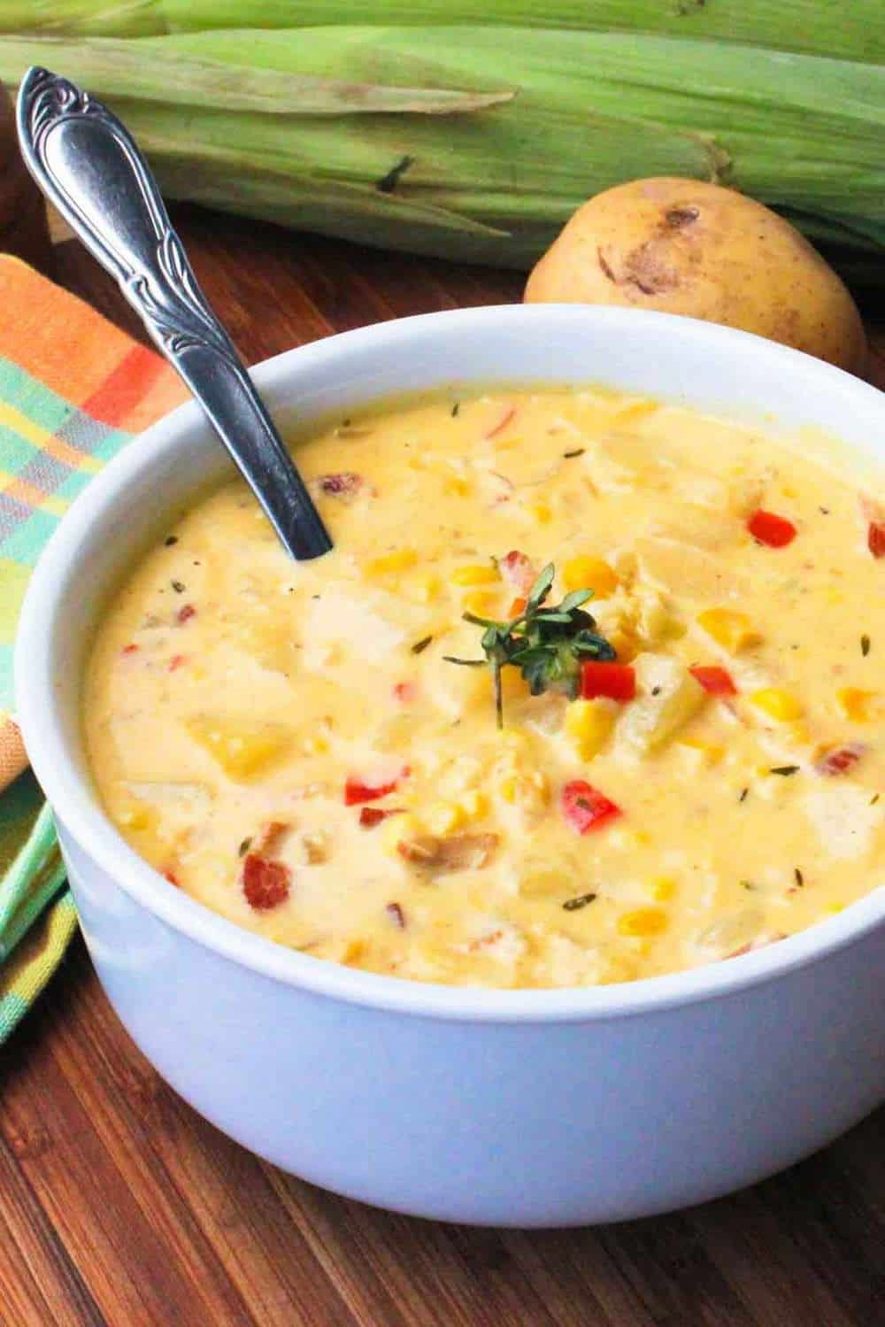 Farm Fresh Corn Chowder How To Feed A Loon 