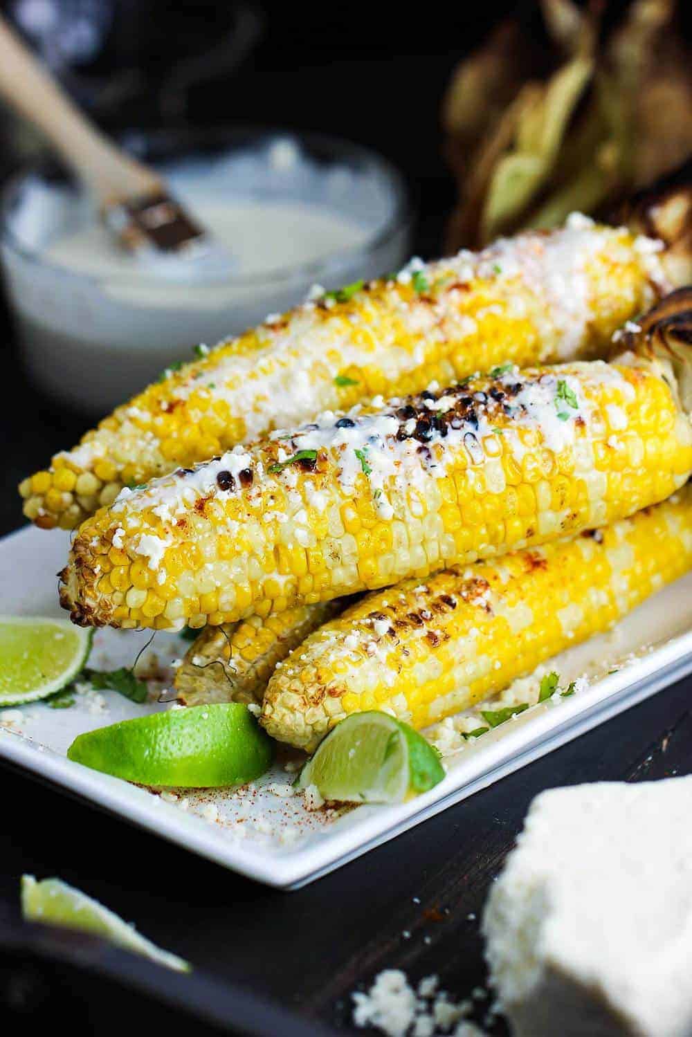 Mexican-Style Grilled Corn Recipe | How To Feed a Loon