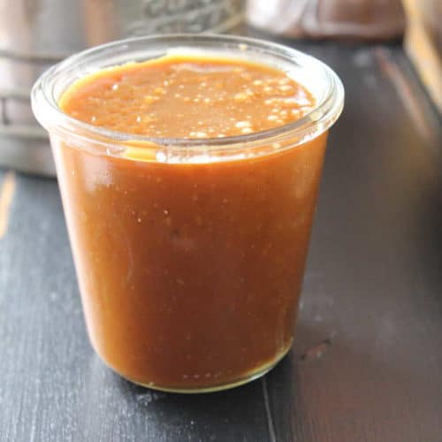 Caramel sauce