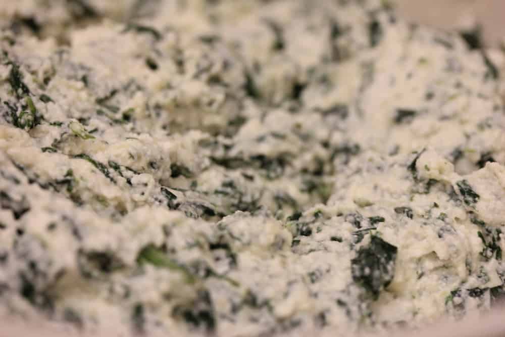 This spinach, ricotta and Parmigiano-Reggiano is what it's all about