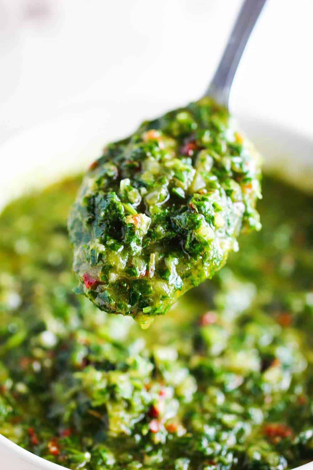 This best chimichurri sauce is bold in taste 
