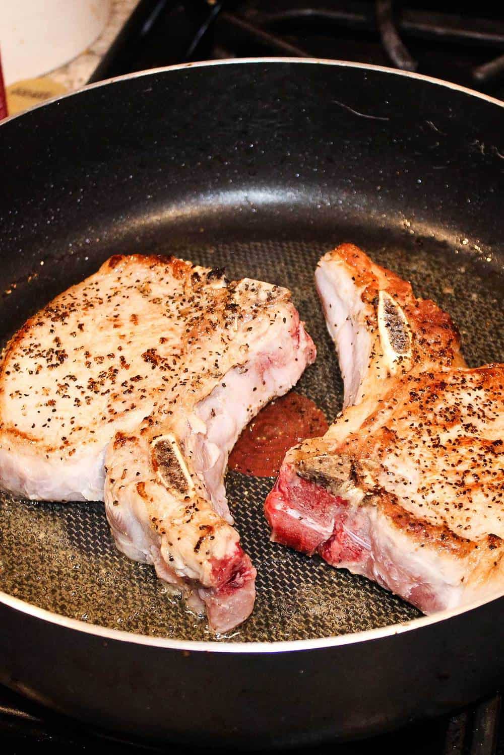 Seared Pork Chops In Caper Sauce Recipe How To Feed A Loon