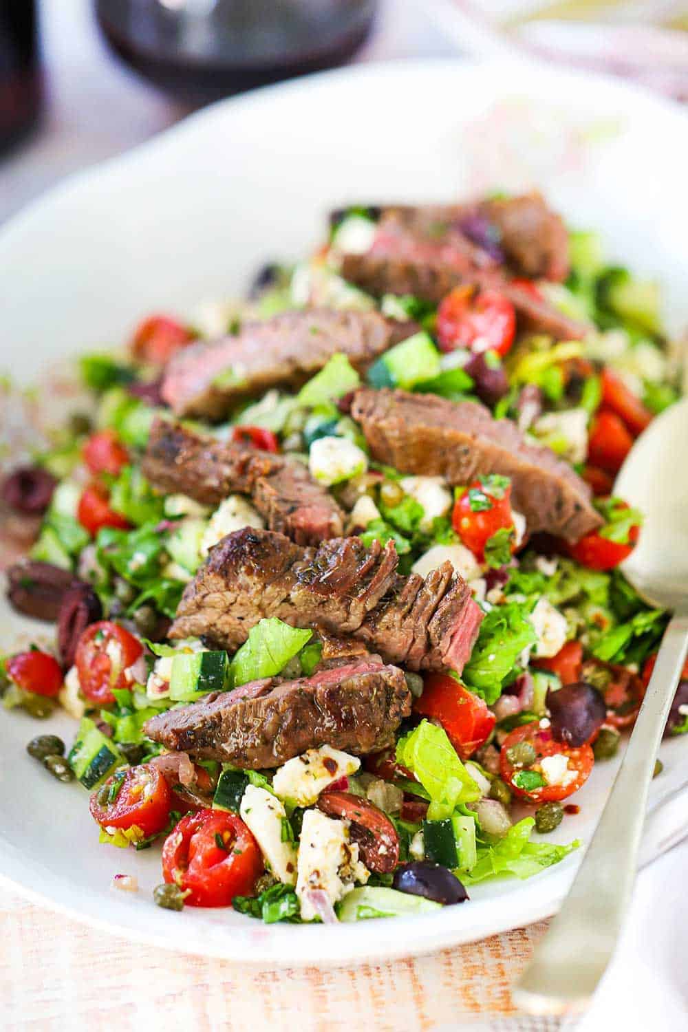 Grilled Skirt Steak  The Mediterranean Dish