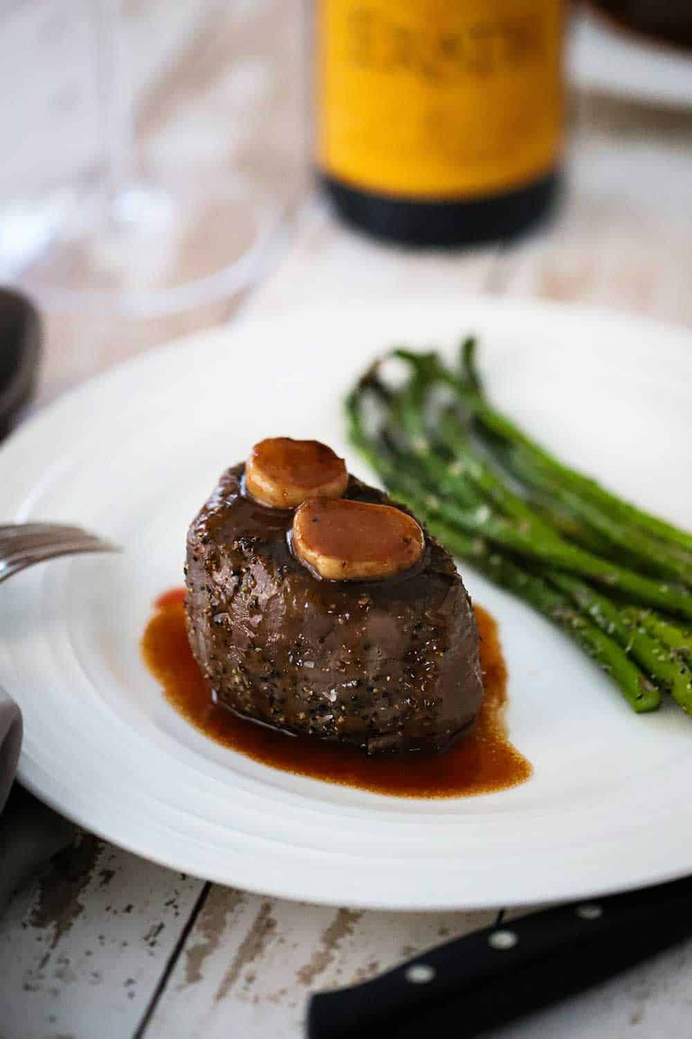 Filet Mignon with Classic Bordelaise Sauce | How To Feed A Loon