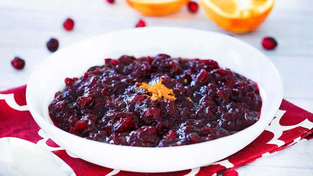 Maple Orange Cranberry Sauce | How To Feed A Loon