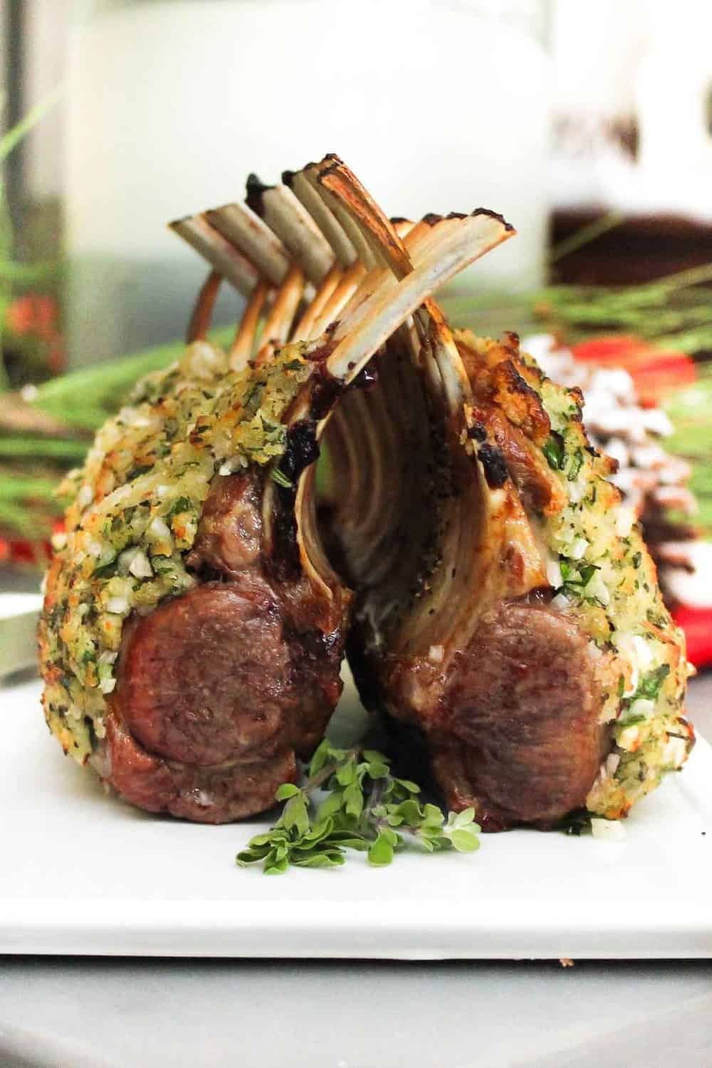 Roast Rack of Lamb (Easy Recipe) | How To Feed A Loon