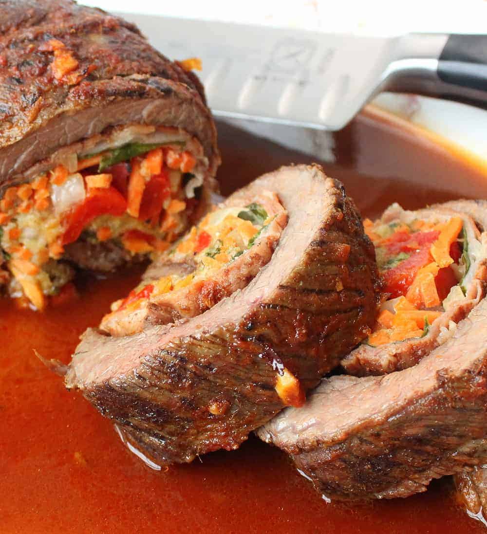 Incredible Stuffed Flank Steak How To Feed A Loon 