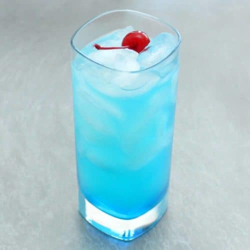 The Blue Lagoon Cocktail