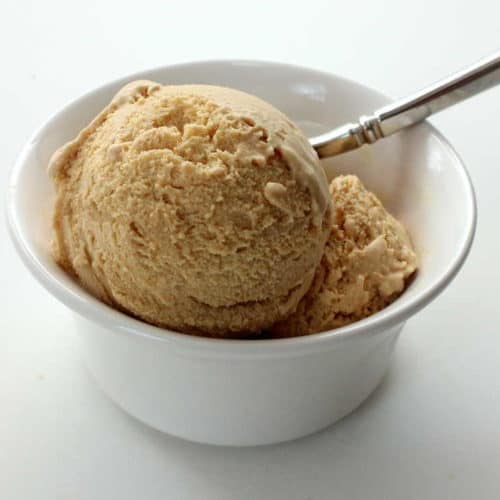 Creamy Salted Caramel Ice Cream