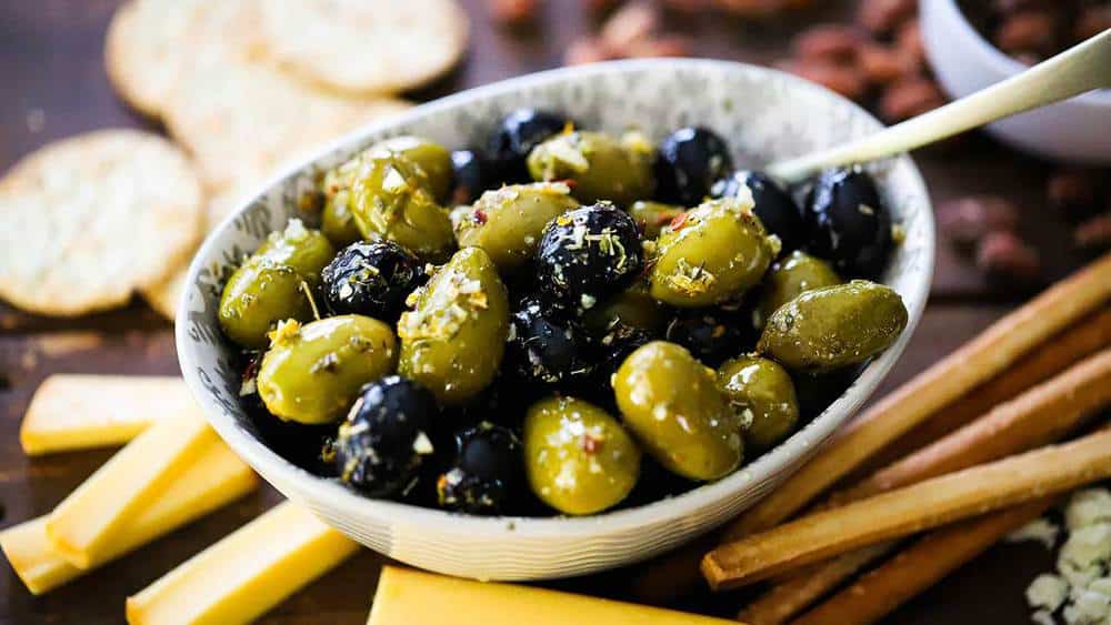 Marinated Olives | How To Feed A Loon