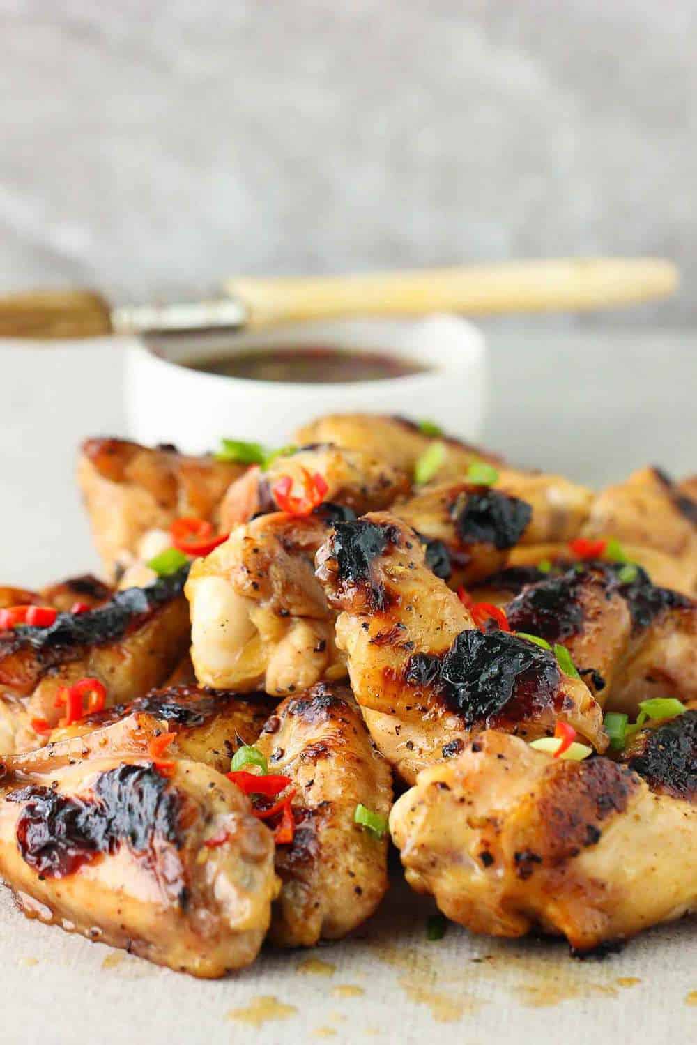 Grilled Thai Chicken Wings recipe