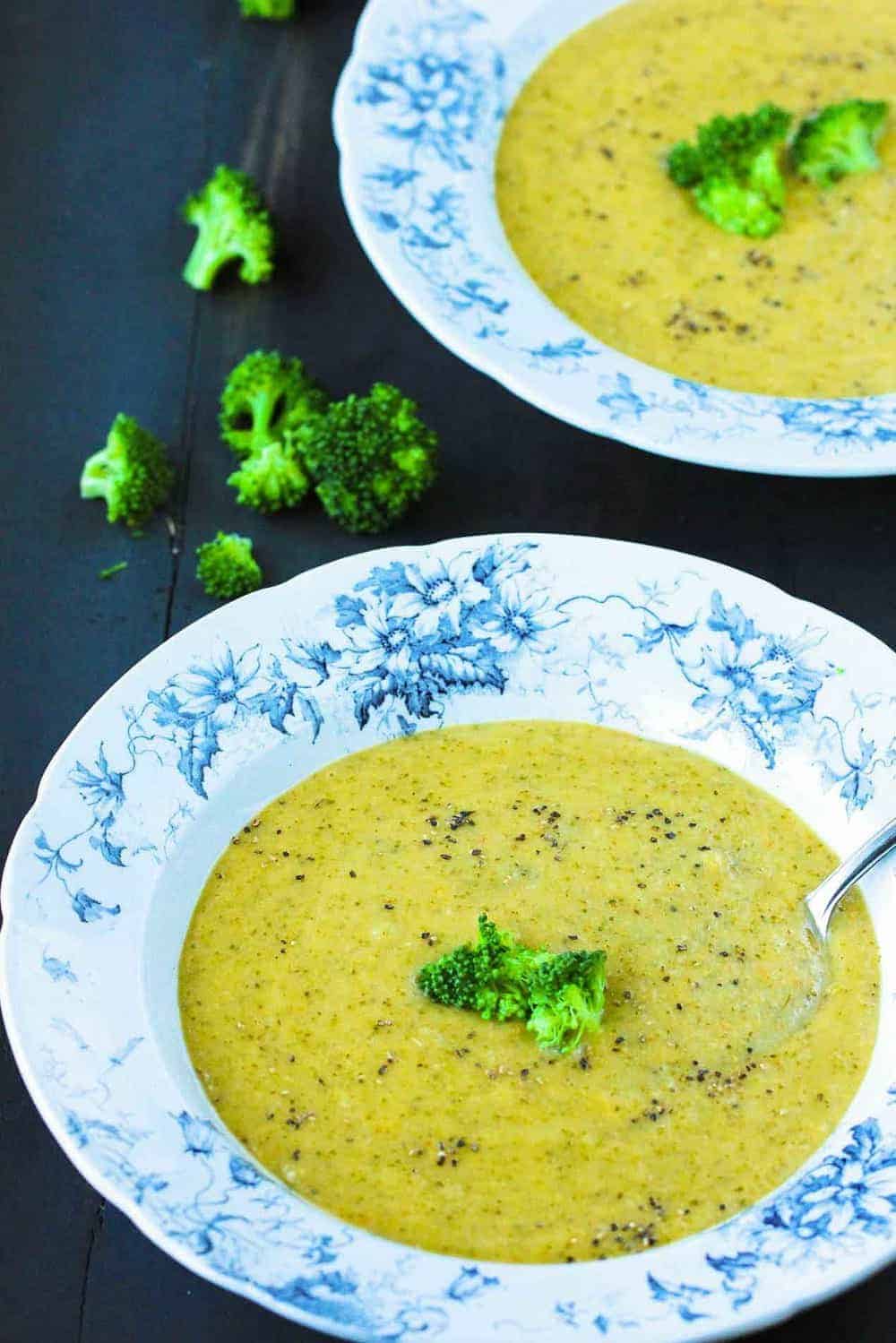 Broccoli Cheddar Soup | How To Feed A Loon