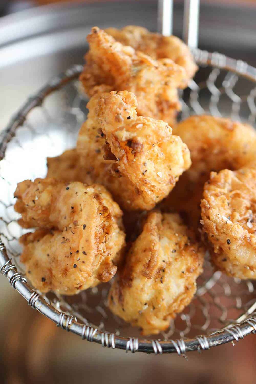 Easy Southern Fried Shrimp - Cooked by Julie