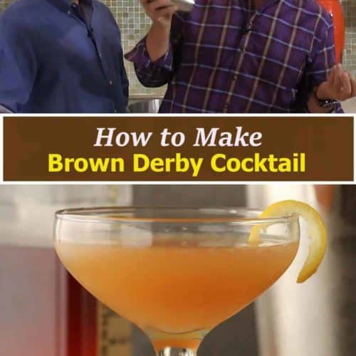 How to Make a Brown Derby Cocktail recipe