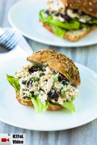Best-Ever Tuna Salad on a white plate