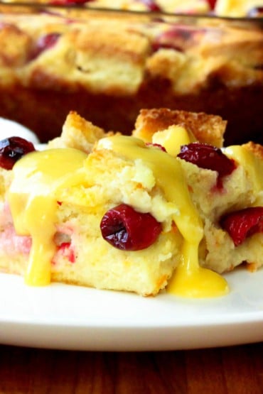 cranberry bread pudding recipe