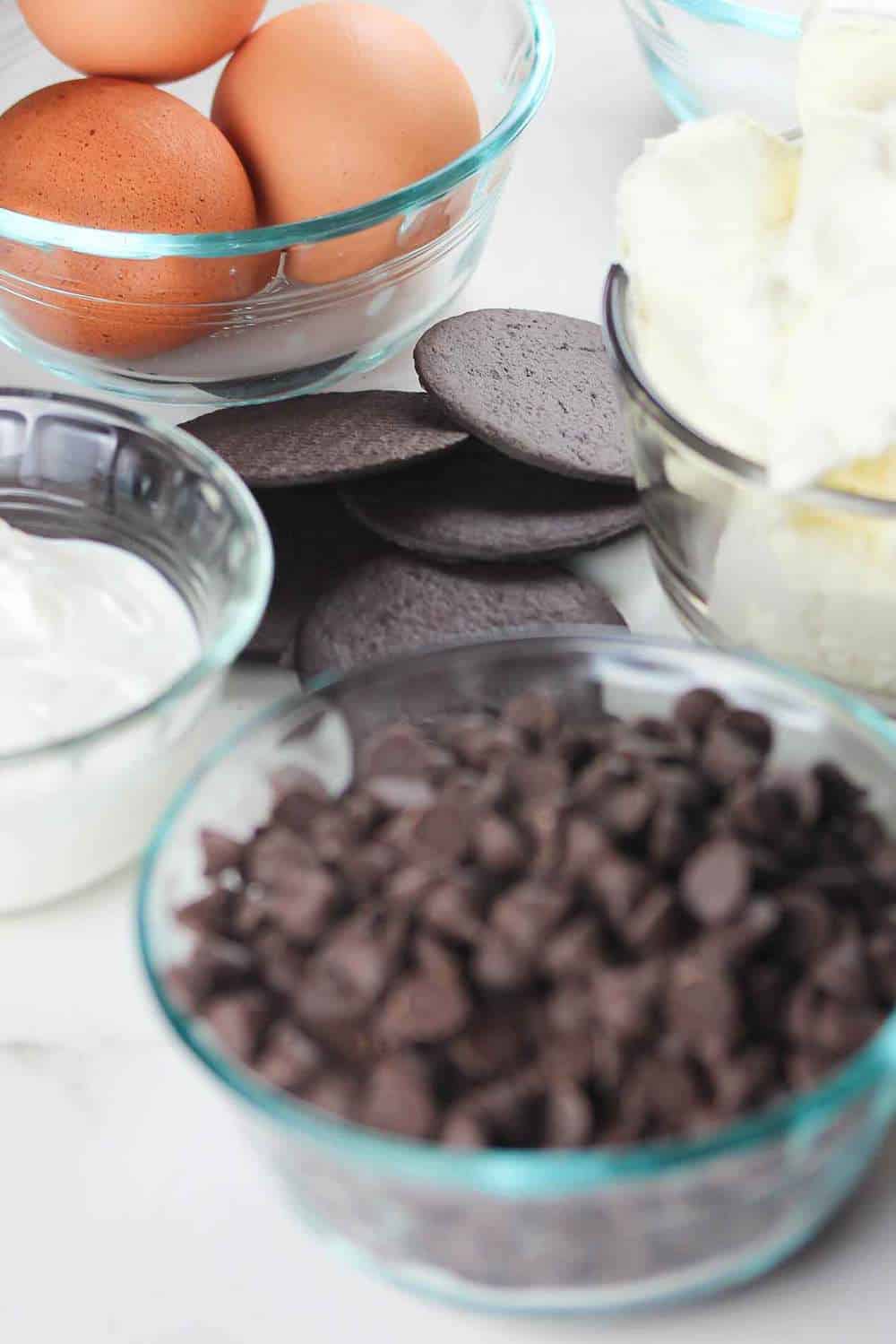 Instant Pot Chocolate Marble Cheesecake