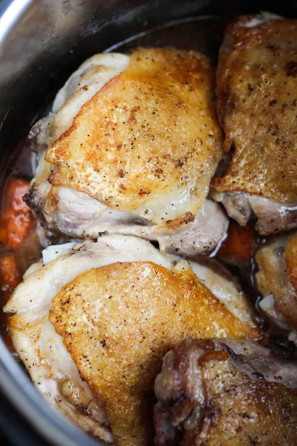 Instant Pot Honey Balsamic Chicken with Carrots How To Feed A Loon