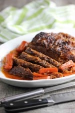 beef brisket with carrots and apricots recipe