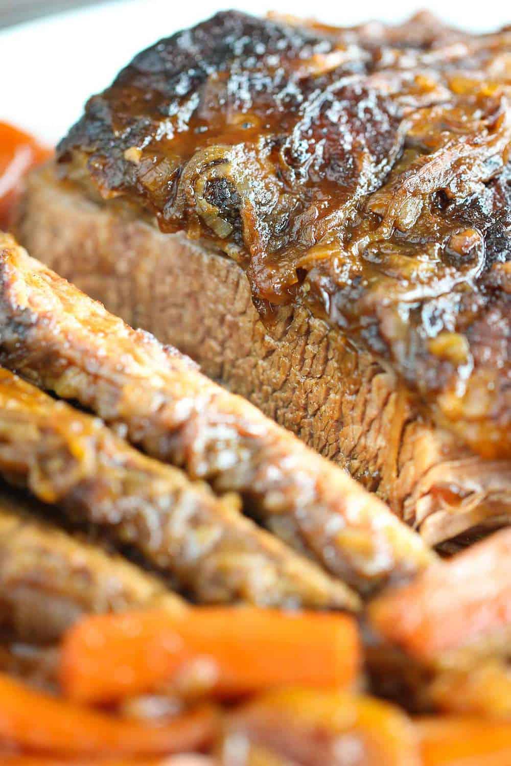 beef brisket with carrots and apricots recipe