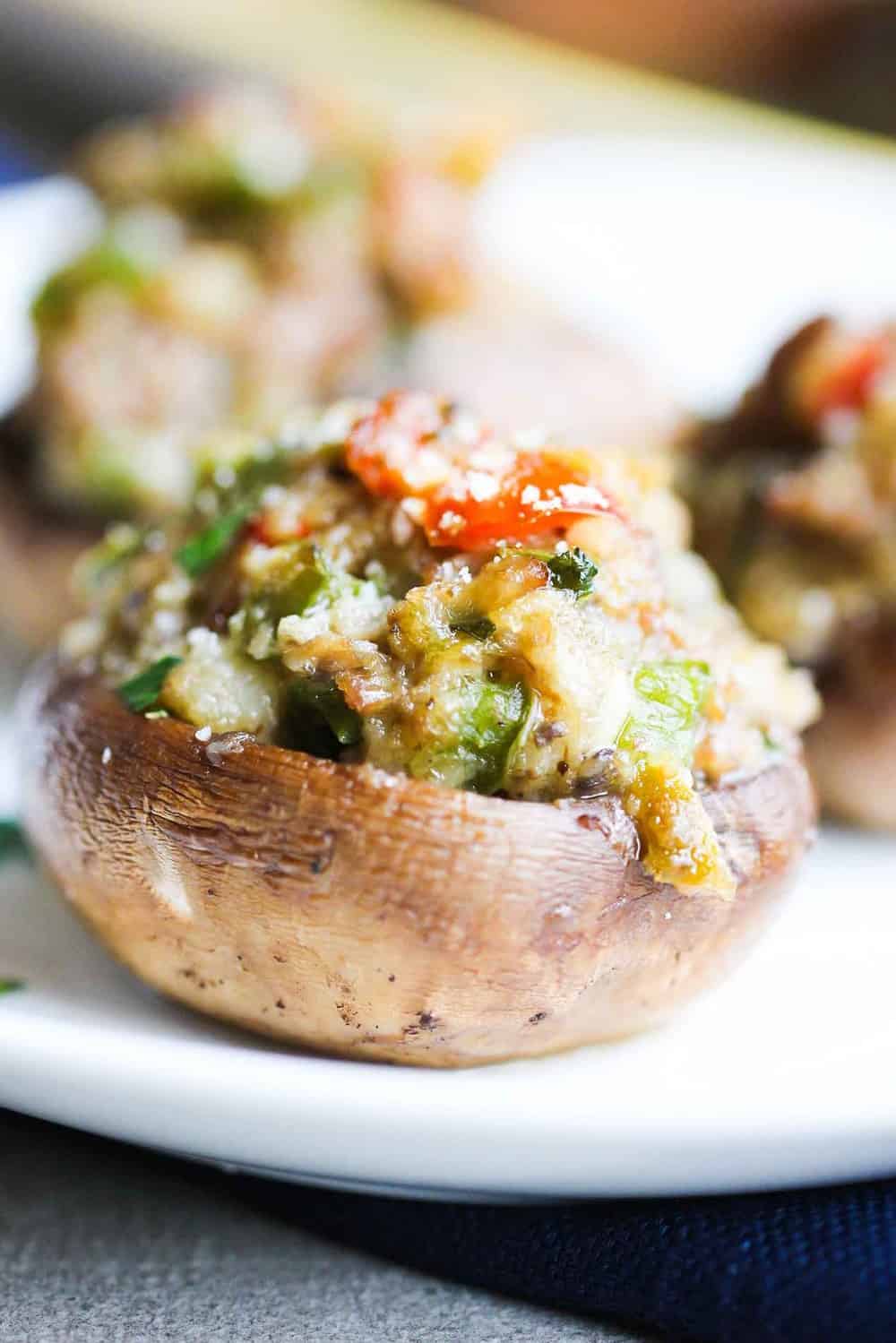 Sausage-Stuffed Mushrooms | How To Feed A Loon