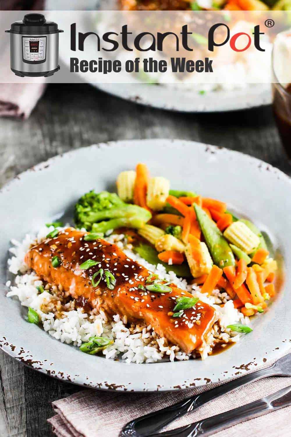 Salmon on instant discount pot