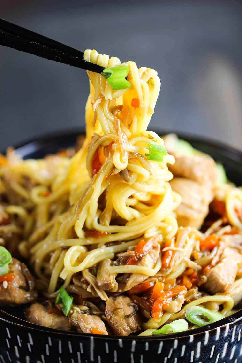 Slow Cooker Chicken Chow Mein Recipe How To Feed A Loon