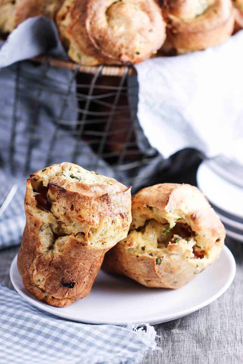 Ham And Gruyere Savory Popovers Recipe How To Feed A Loon