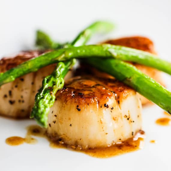 Seared Scallops with Asparagus Recipe How To Feed a Loon