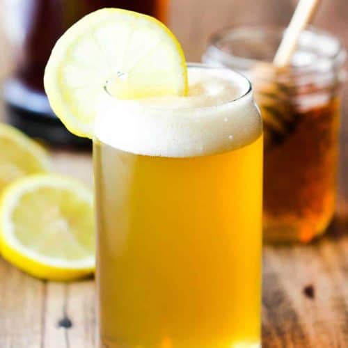 Bourbon and Honey Beer Cocktail
