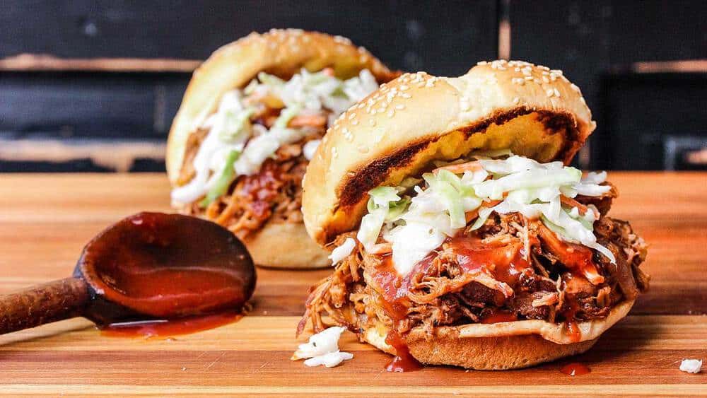 Slow Cooker Pulled Pork Sandwiches | How To Feed A Loon