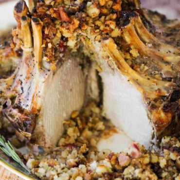 Royal Crown Roast with Stuffing recipe