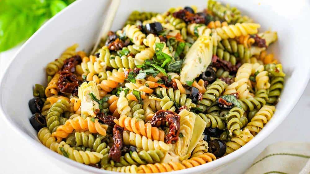 Classic Pasta Salad (with Video) | How To Feed A Loon