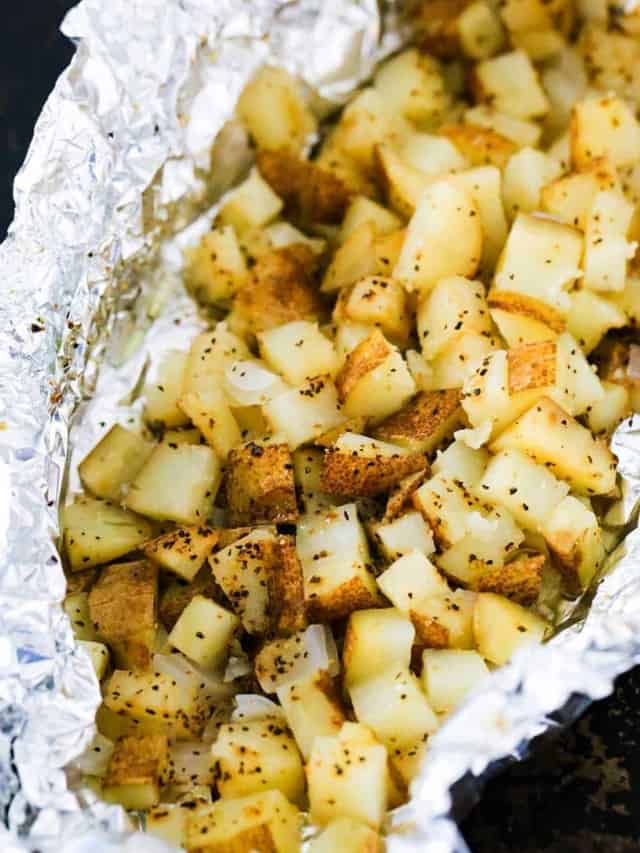 Roasted Foil Potatoes