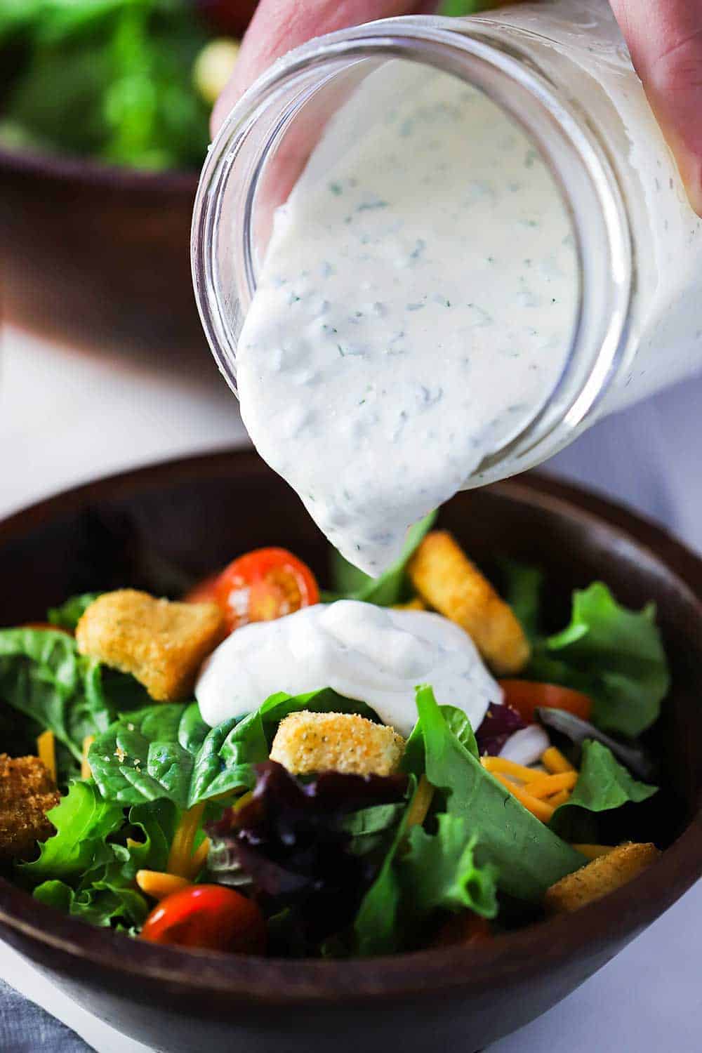 Homemade Ranch Dressing (VIDEO) 