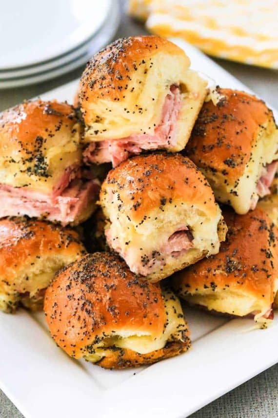 Ham and Swiss Sliders (With Video) | How To Feed A Loon