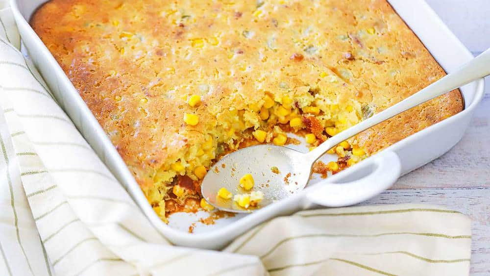 Corn Casserole (Made from Scratch with Video) How To Feed A Loon