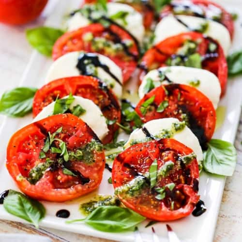 Caprese Salad (Easy Recipe with VIDEO | How To Feed A Loon