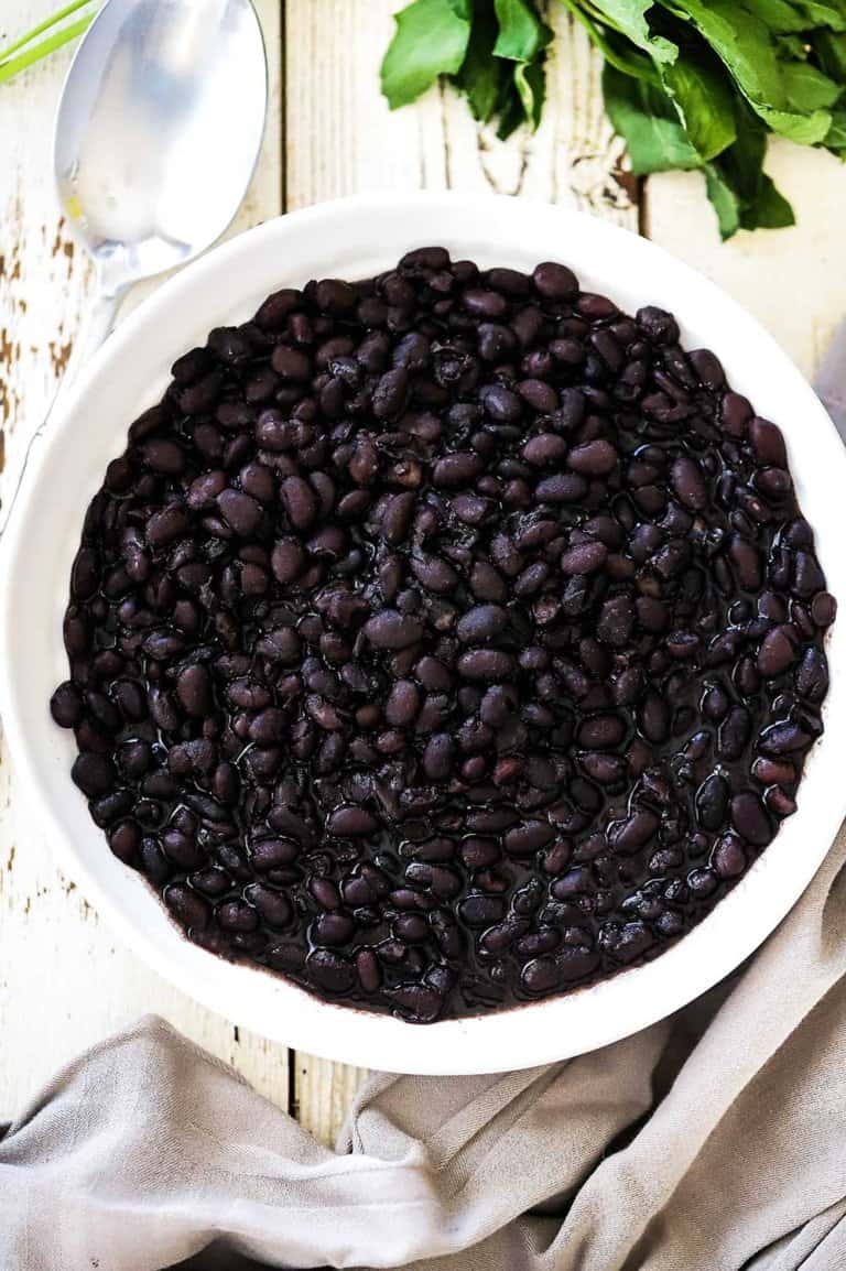 Mexican Black Beans (Authentic Recipe) | How To Feed A Loon