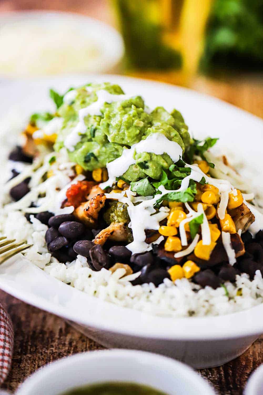 Chicken Guacamole Bowl Recipe